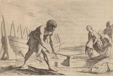Ulysses on the Island of the Goddess Calypso