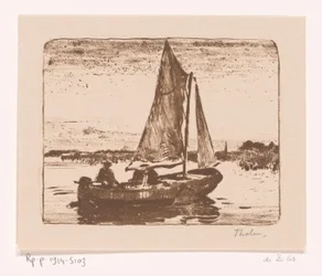 Man in Sailboat