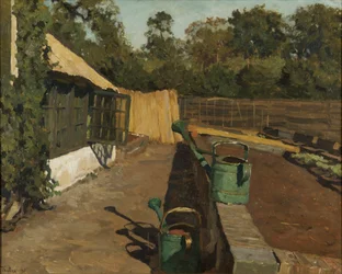 Vegetable Garden at Ewijkshoeve, 1895