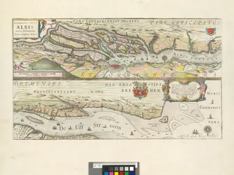 New Delineation of the Famous River Elbe: Dedicated to the Magnificent, Most Ample, and Most Wise Lords, Consuls, and Senators of the Flourishing Republic of Hamburg