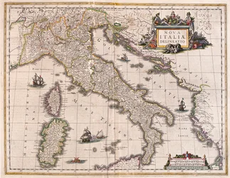 Italy and Corsica, in 