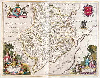 Monmouthshire (England and Wales), in 