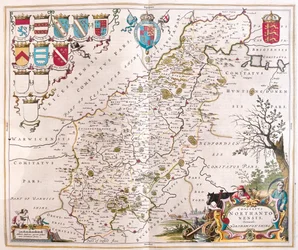 Northamptonshire, in 