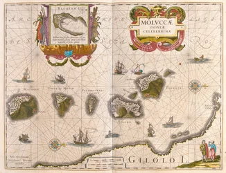 Spice Islands and Island of Bachian (Batjan), in 