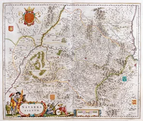 Region which includes Pamplona, Bayonne and San Sebastian, in 