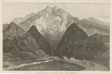 Travelers in a Mountain Landscape