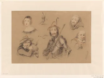 Figures from Don Quixote