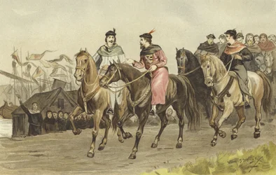 Floris V, Count of Holland, and Gijsbrecht IV of Amstel, 26 July 1274