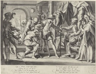 Count William III of Holland Orders the Execution of His Bailiff (Thronus Justitiae)