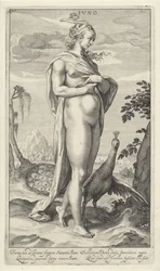 Juno with Peacock (series title: Judgment of Paris)