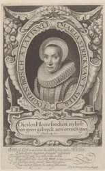 Portrait of Maria Strick at Age 41