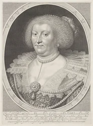 Portrait of Sophia Hedwig of Brunswick-Wolfenbüttel
