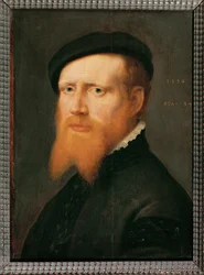 Portrait of a Man with Beard and Cap