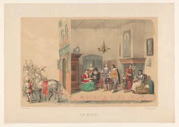Second Group of Utrecht Masquerade in 1856