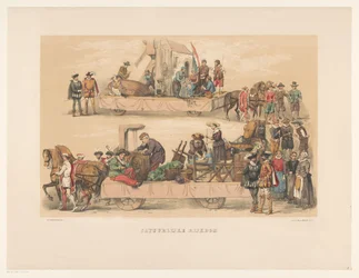 Fifth Group of Utrecht Masquerade in 1856