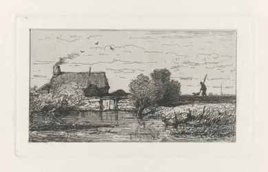 View of a Farm by the Water