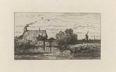 View of a Farm by the Water