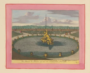 Fountain of Amor in the Gardens of Versailles