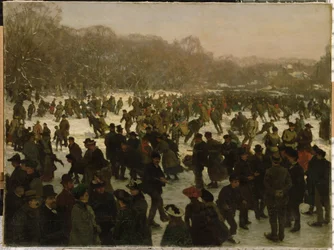 Skating in Haagse Bos