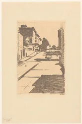 View of Maison Street and the Fairmont hotel in San Francisco