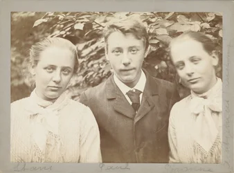 Triplets Stans, Paul and Peronne Arntzenius