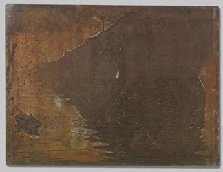 View of Waterloo Bridge in the Mist in London