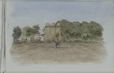 Dovecotes near a Piece of Farmland