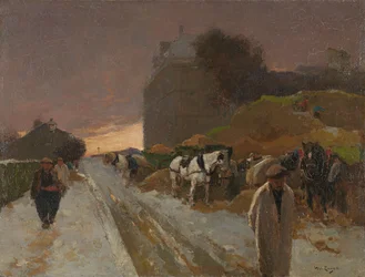 Street in Montmartre