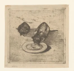 Two kittens (original title)