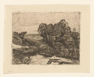 Willows by a Ditch
