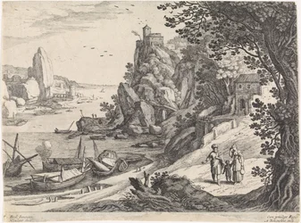 Landscape with the Expulsion of Hagar and Ishmael (Italian Landscapes)