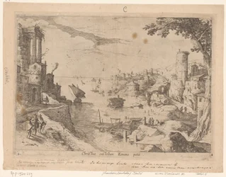 Landscape with the Disciples of Emmaus (Italian Landscapes with Biblical Scenes)