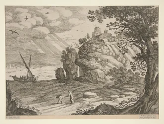 Italian landscapes; one of 30 plates