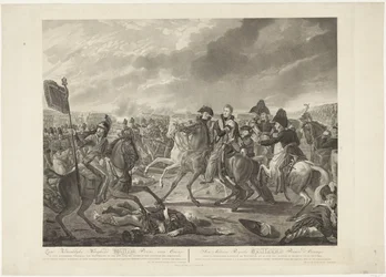 His Royal Highness William Prince of Orange in the Glorious Battle of Waterloo, June 18, 1815, Wounded at the Moment of Victory