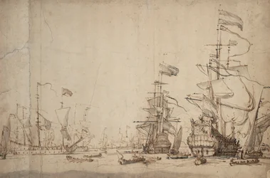 A Council of War in the Dutch Fleet, May 1665