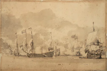 The Battle of the Texel (Kijkduijn) 11-21 August 1673