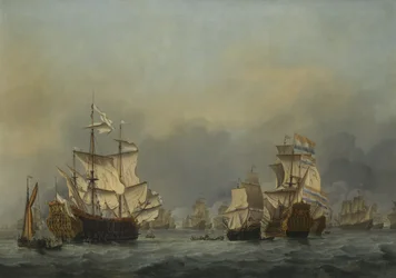 The Four Days Battle, c. 1670