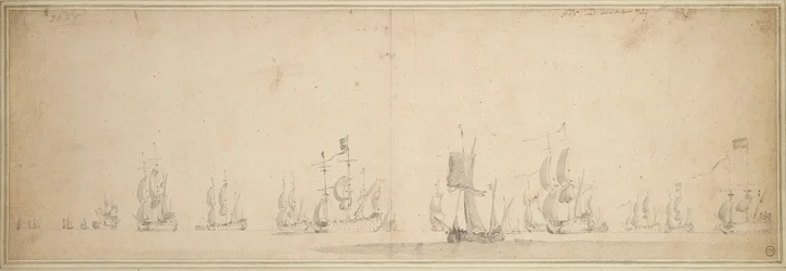 The Dutch Fleet Before the Battle of Lowestoft, May-June 1665