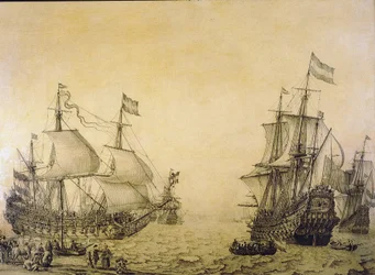 The Dutch ship 