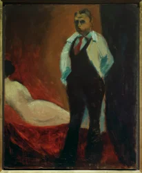 Self-Portrait in the Studio
