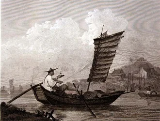 Economy of Time and Labour Exemplified in a Chinese Waterman, engraved by Thomas Medland