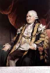 Portrait of Sir William Staines, Lord Mayor of London, engraved and pub. 1804 by William Say