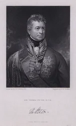 Sir Thomas Picton, Welsh general of the Napoleonic Wars killed at the Battle of Waterloo