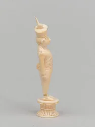White pawn, chess piece, India