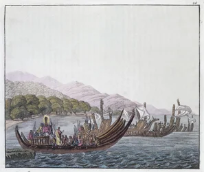 Engraving by P. Fumagalli, taken from a painting by William Hodges