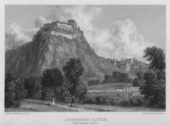 Edinburgh Castle, from Princes Street