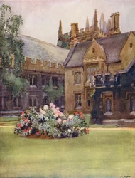 Magdalen College, showing President
