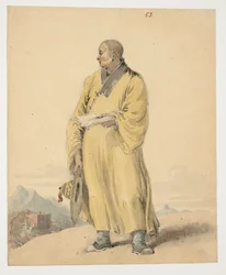 Portrait of a Lama, or Bonze