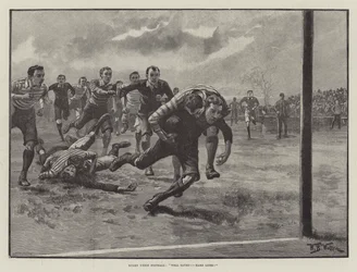 Rugby Union Football, Well Saved! Hard Lines!