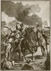 Thackwell at Sobraon, Illustration from 